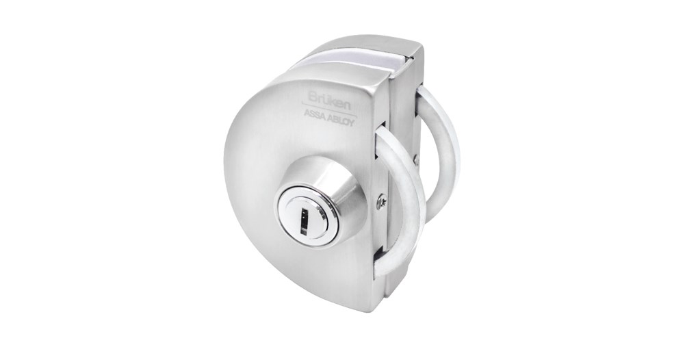 CERRADURA SOBREPONER REDONDA SENCILLA VIDRIO MURO B-4561