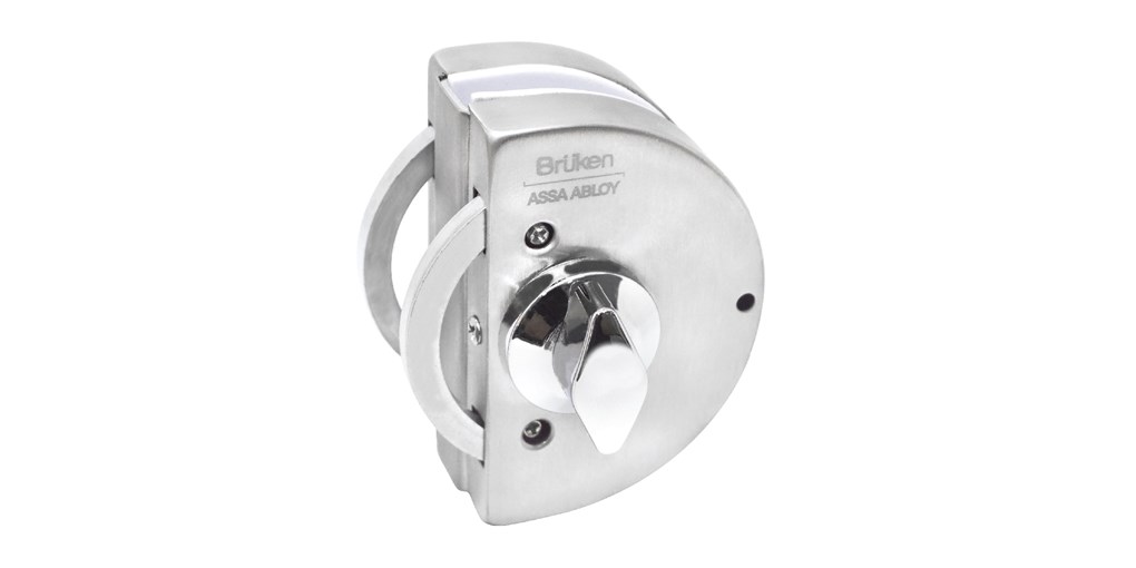 CERRADURA SOBREPONER REDONDA SENCILLA VIDRIO MURO B-4562